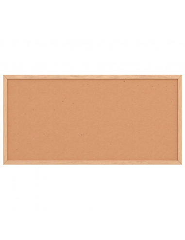 Tavola in Sughero con Cornice Legno Massello di Pino 60x30 cm
