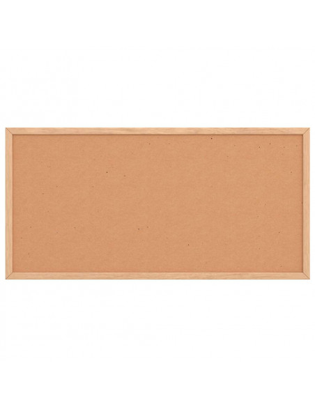 Tavola in Sughero con Cornice Legno Massello di Pino 60x30 cm