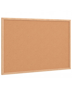 Tavola in Sughero con Cornice Legno Massello di Pino 60x40 cm 2