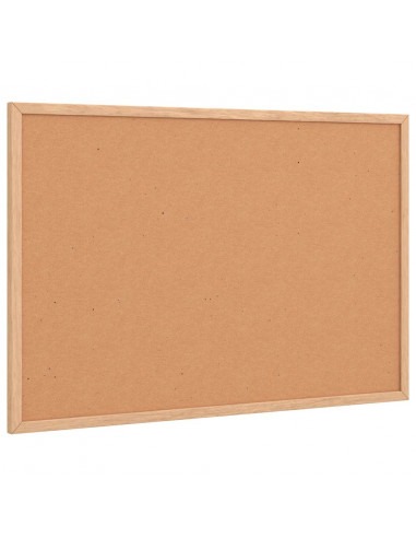 Tavola in Sughero con Cornice Legno Massello di Pino 60x40 cm