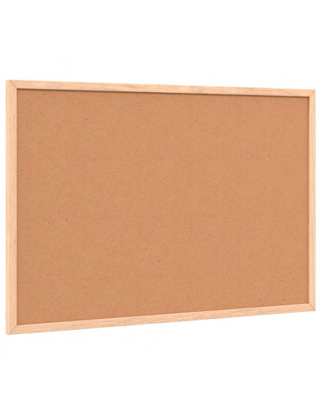 Tavola in Sughero con Cornice Legno Massello di Pino 60x40 cm