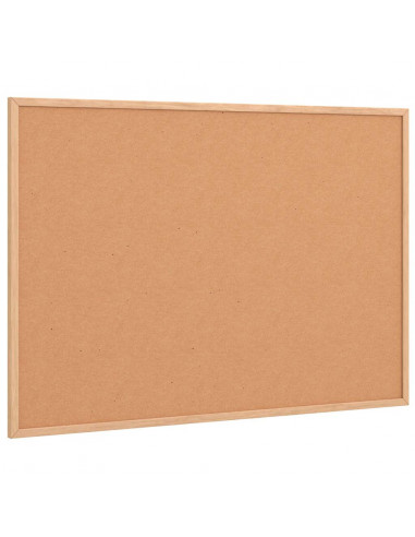 Tavola in Sughero con Cornice Legno Massello di Pino 80x55 cm