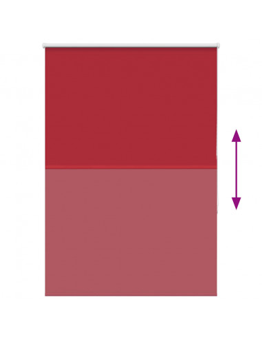 Tenda a Rullo Oscurante 100x175 cm Larghezza Tessuto 95,7 cm