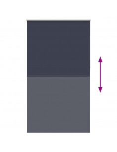 Tenda a Rullo Oscurante 120x230 cm Larghezza Tessuto 116,6 cm 2