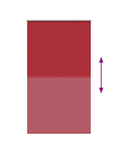 Tenda a Rullo Oscurante 125x210 cm Larghezza Tessuto 121,6 cm