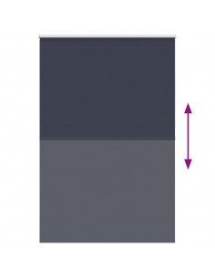 Tenda a Rullo Oscurante 145x230 cm Larghezza Tessuto 141,6 cm 2