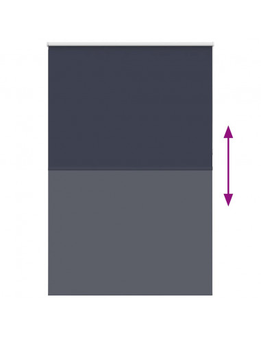 Tenda a Rullo Oscurante 145x230 cm Larghezza Tessuto 141,6 cm