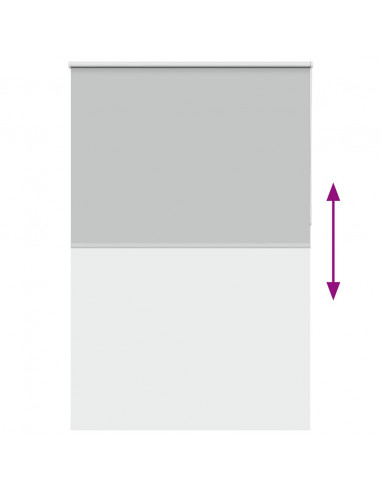 Tenda a Rullo Oscurante 150x230 cm Larghezza Tessuto 146,6 cm