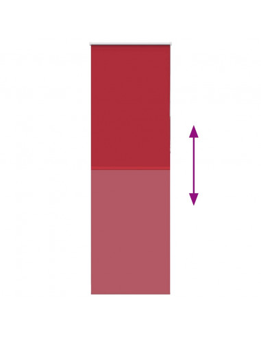 Tenda a Rullo Oscurante 65x210 cm Larghezza Tessuto 60,7 cm