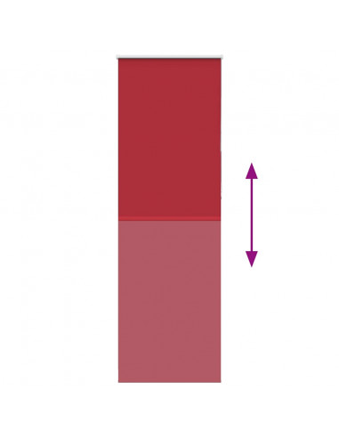 Tenda a Rullo Oscurante 75x210 cm Larghezza Tessuto 70,7 cm