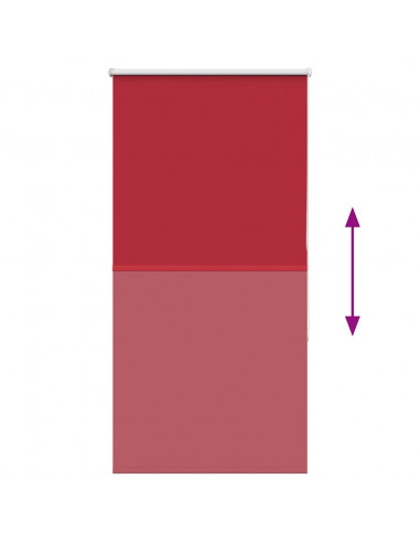 Tenda a Rullo Oscurante 80x175 cm Larghezza Tessuto 75,7 cm