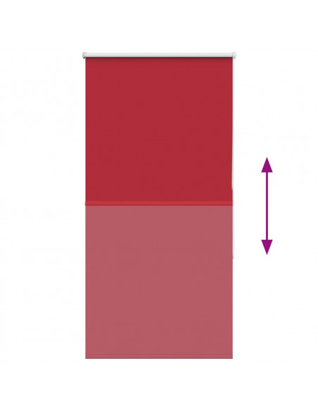 Tenda a Rullo Oscurante 80x175 cm Larghezza Tessuto 75,7 cm