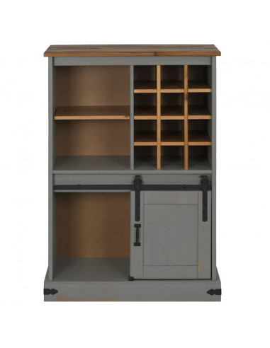 Cantinetta per Vini HALDEN con Portabottiglie&Porta Scorrevole