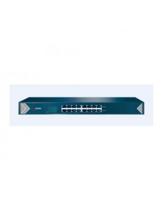 SWITCH HIKVISION 16 Gigabit RJ45 ports, 19-inch Rack-mountable Steel Case Unmanaged Switch