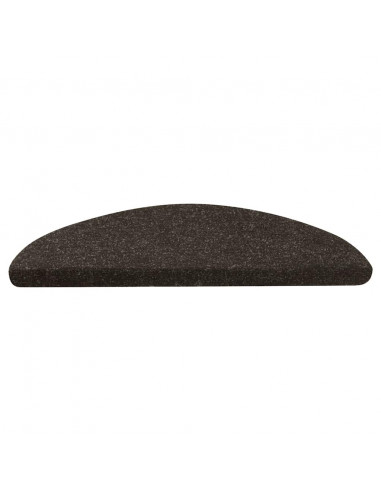 Tappetini Autoadesivi per Scale 20 pz Antracite 65x22,5x3,5 cm