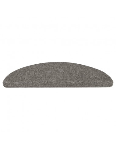 Tappetini Autoadesivi per Scale 20 pz Grigi 56x17x3 cm