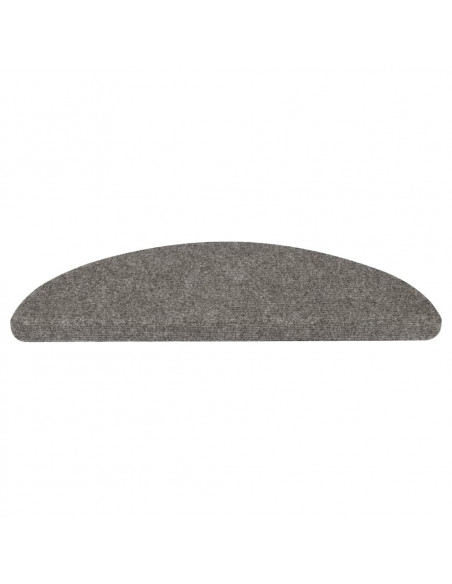 Tappetini Autoadesivi per Scale 20 pz Grigi 56x17x3 cm