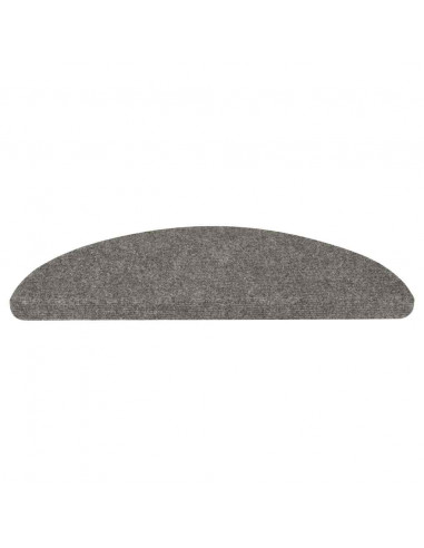 Tappetini Autoadesivi per Scale 20 pz Grigi 65x22,5x3,5 cm