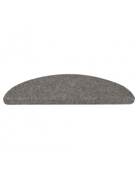 Tappetini Autoadesivi per Scale 20 pz Grigi 65x22,5x3,5 cm