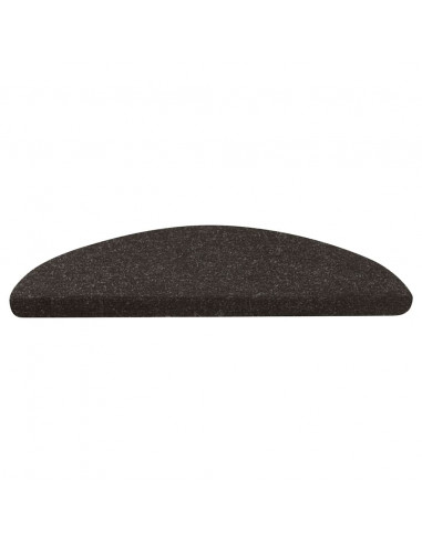 Tappetini Autoadesivi per Scale 20 pz Neri 56x17x3 cm