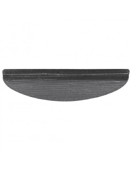 Tappetini Autoadesivi per Scale 20 pz Neri 65x22,5x3,5 cm