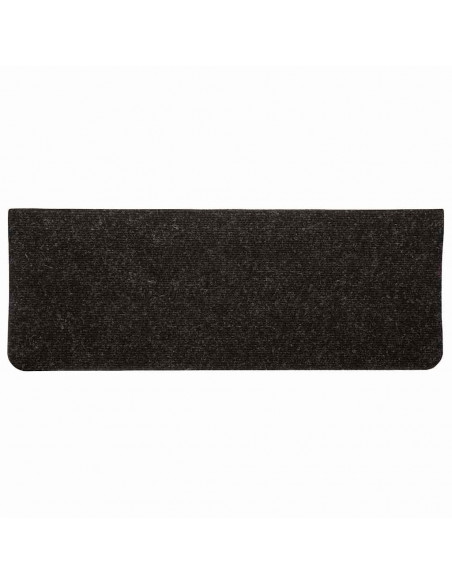 Tappetini Autoadesivi per Scale 30 pz Antracite 65x24,5x3,5 cm