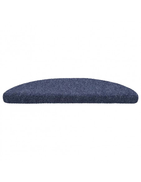 Tappetini Autoadesivi per Scale 30 pz Blu 56x17x3 cm