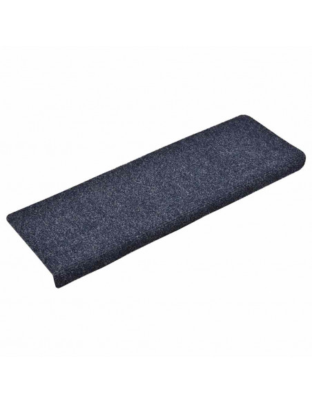 Tappetini Autoadesivi per Scale 30 pz Blu 65x21x4 cm