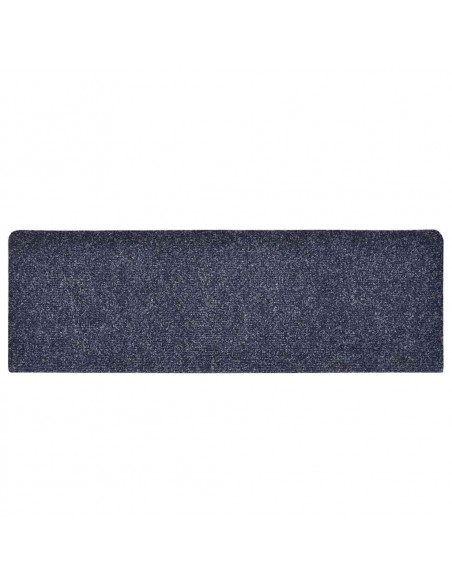 Tappetini Autoadesivi per Scale 30 pz Blu 65x21x4 cm