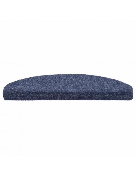 Tappetini Autoadesivi per Scale 30 pz Blu 65x21x4 cm