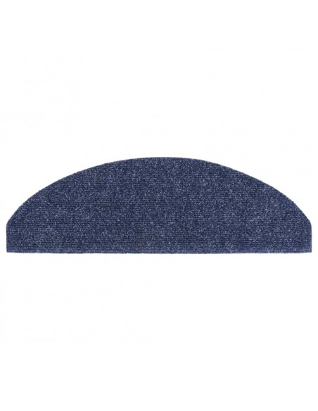Tappetini Autoadesivi per Scale 30 pz Blu 65x21x4 cm