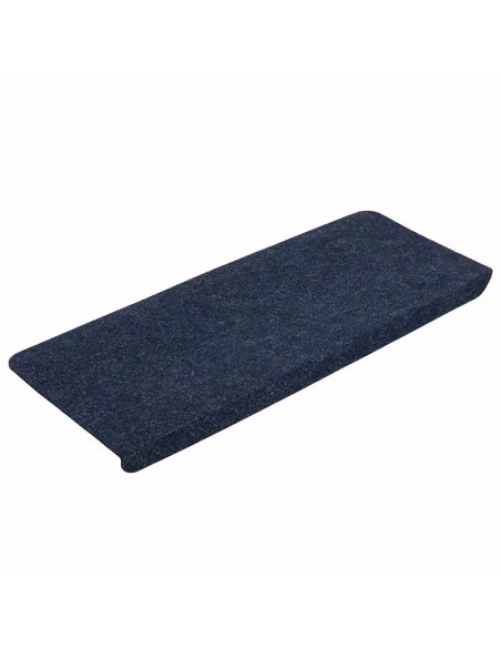 Tappetini Autoadesivi per Scale 30 pz Blu 65x24,5x3,5 cm