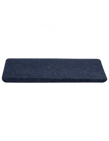Tappetini Autoadesivi per Scale 30 pz Blu 65x24,5x3,5 cm