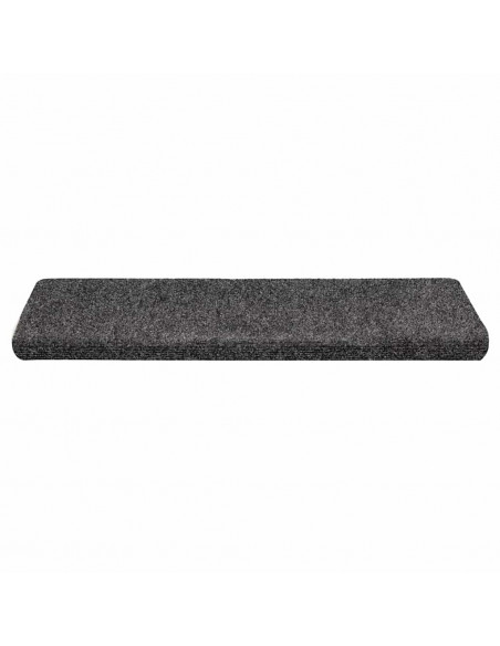 Tappetini Autoadesivi per Scale 30 pz Grigi 65x21x4 cm