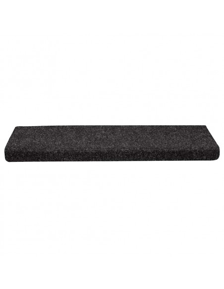 Tappetini Autoadesivi per Scale 30 pz Neri 65x21x4 cm