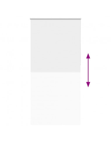 Tenda a Rullo Oscurante 100x210 cm Larghezza Tessuto 95,7 cm