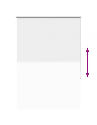 Tenda a Rullo Oscurante 110x150 cm Larghezza Tessuto 105,7 cm