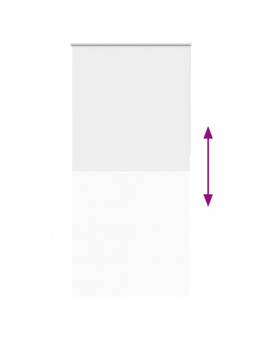 Tenda a Rullo Oscurante 115x210 cm Larghezza Tessuto 110,7 cm