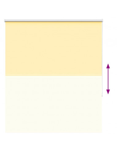 Tenda a Rullo Oscurante 120x150 cm Larghezza Tessuto 116,6 cm