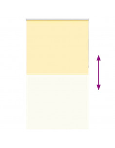 Tenda a Rullo Oscurante 120x230 cm Larghezza Tessuto 116,6 cm