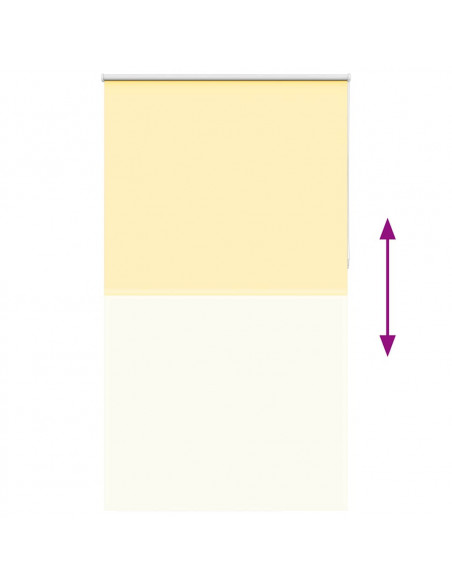 Tenda a Rullo Oscurante 120x230 cm Larghezza Tessuto 116,6 cm
