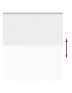 Tenda a Rullo Oscurante 125x175 cm Larghezza Tessuto 121,6 cm