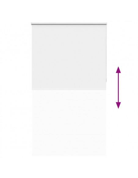Tenda a Rullo Oscurante 125x210 cm Larghezza Tessuto 121,6 cm