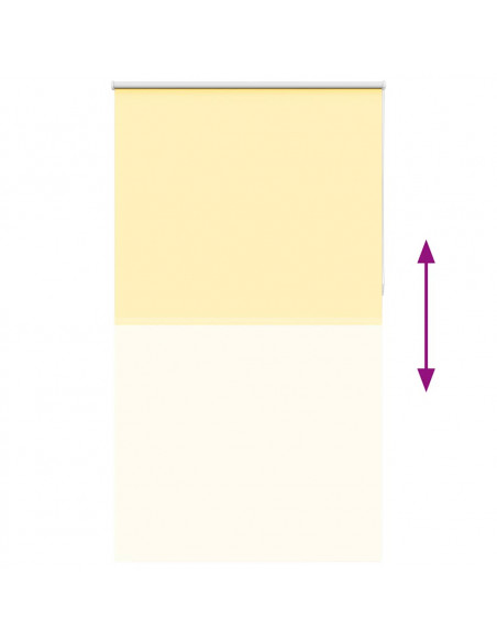Tenda a Rullo Oscurante 140x230 cm Larghezza Tessuto 136,6 cm