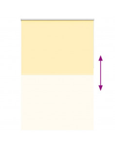 Tenda a Rullo Oscurante 155x230 cm Larghezza Tessuto 151,6 cm