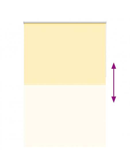 Tenda a Rullo Oscurante 160x210 cm Larghezza Tessuto 156,6 cm