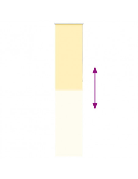 Tenda a Rullo Oscurante 40x230 cm Larghezza Tessuto 35,7 cm