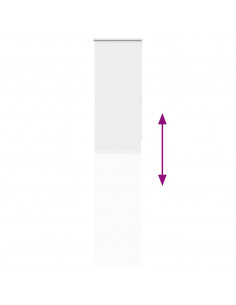 Tenda a Rullo Oscurante 45x230 cm Larghezza Tessuto 40,7 cm