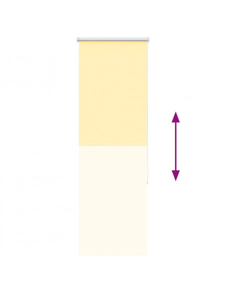 Tenda a Rullo Oscurante 55x130 cm Larghezza Tessuto 50,7 cm