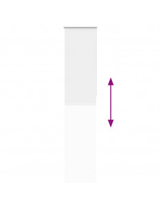 Tenda a Rullo Oscurante 55x210 cm Larghezza Tessuto 50,7 cm